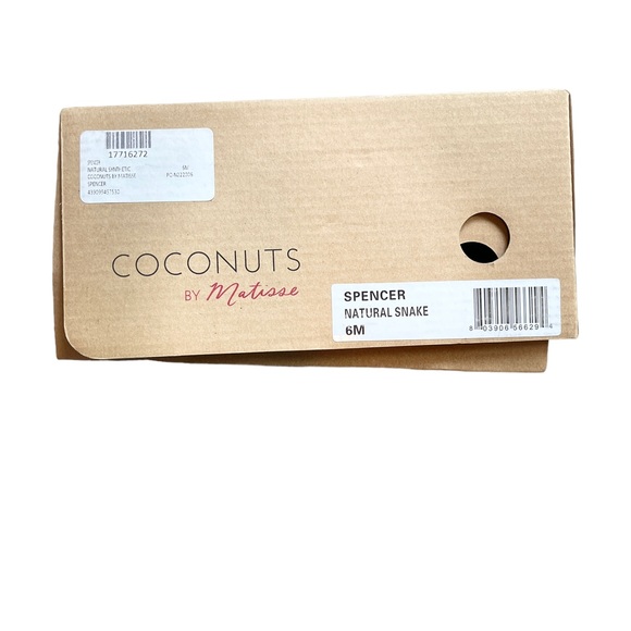 COCONUTS BY MATISSE SPENCER SNAKE EMBOSSED SNEAKER - NIB! - Picture 6 of 7
